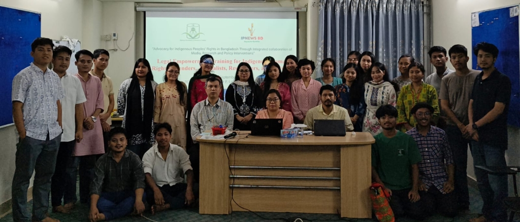 Legal Empowerment Training Strengthens Indigenous Youth Capacity on Rights, Documentation and Advocacy in Bangladesh